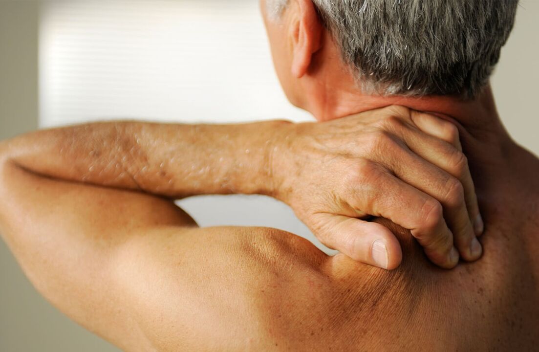 біль у спині при остеохондрозі хребта