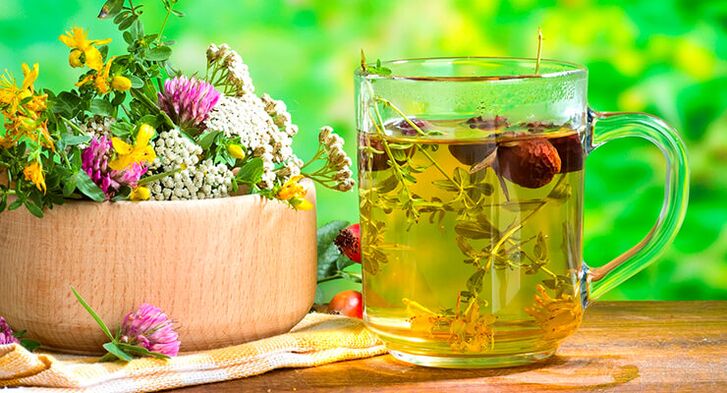 трав'яний чай для лікування тазостегнового артрозу